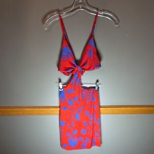 SHEIN Blue and Red Garment